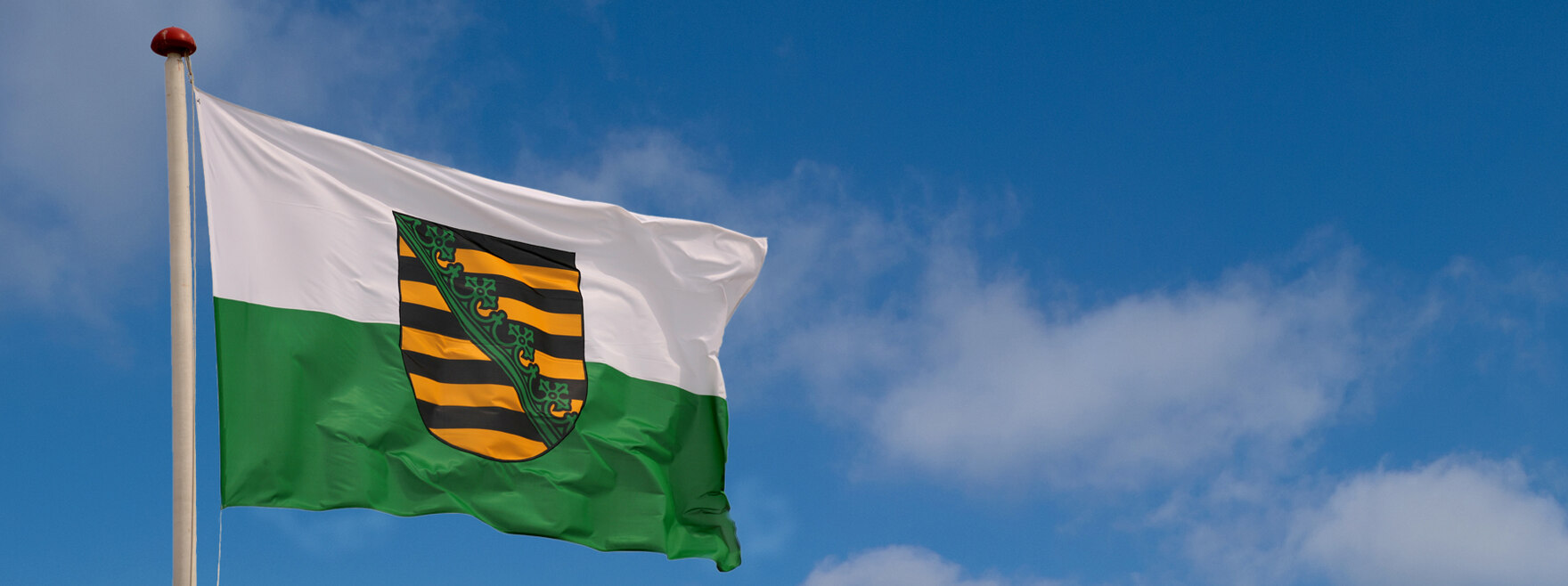 Flagge Freistaat Sachsen