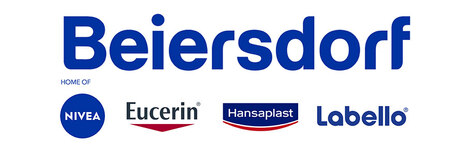 Das Firmenlogo der Firma Beiersdorf.