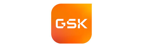 Das Firmenlogo von GSK