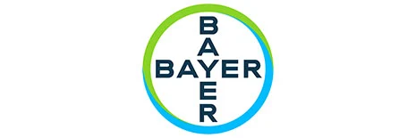 Das Bildlogo der Firma Bayer